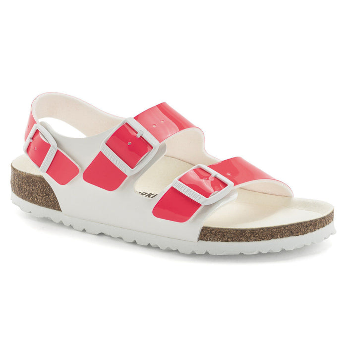 Milano BS Birko-Flor Patent - Neon Pink/White Patent