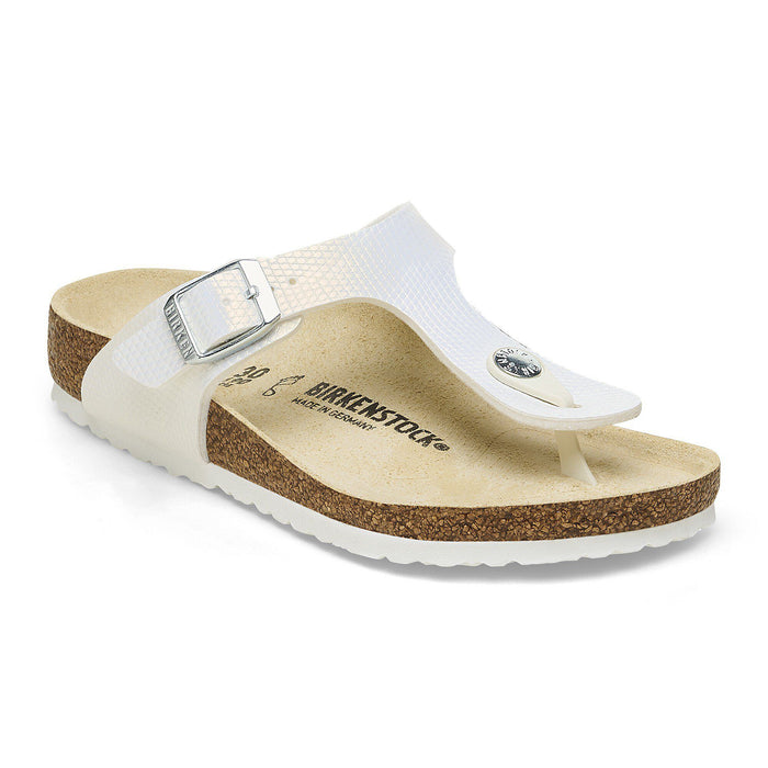 Gizeh Kids Birko-Flor Embossed - Shiny White
