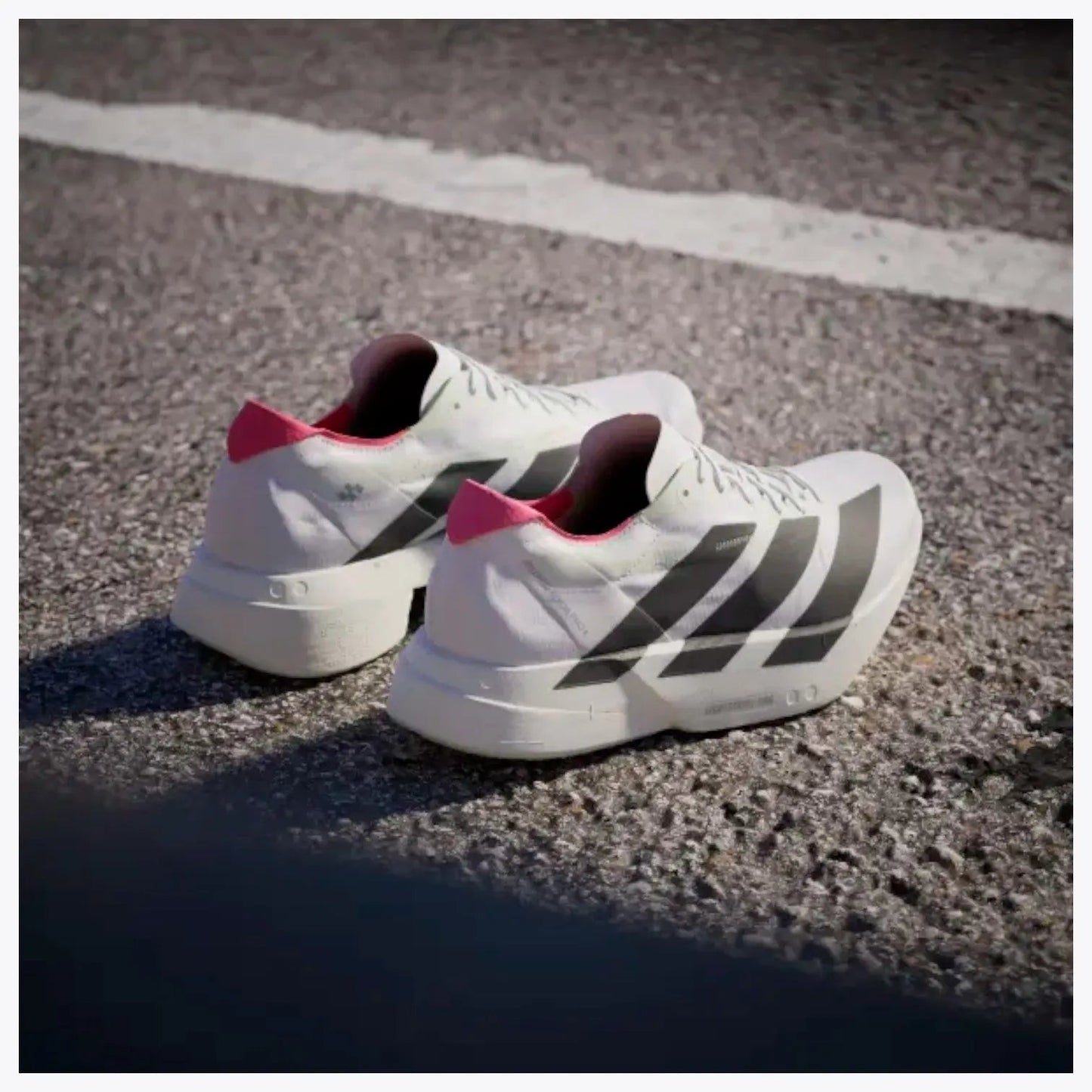 Adidas Adizero Adios Pro 4 White Black Silver