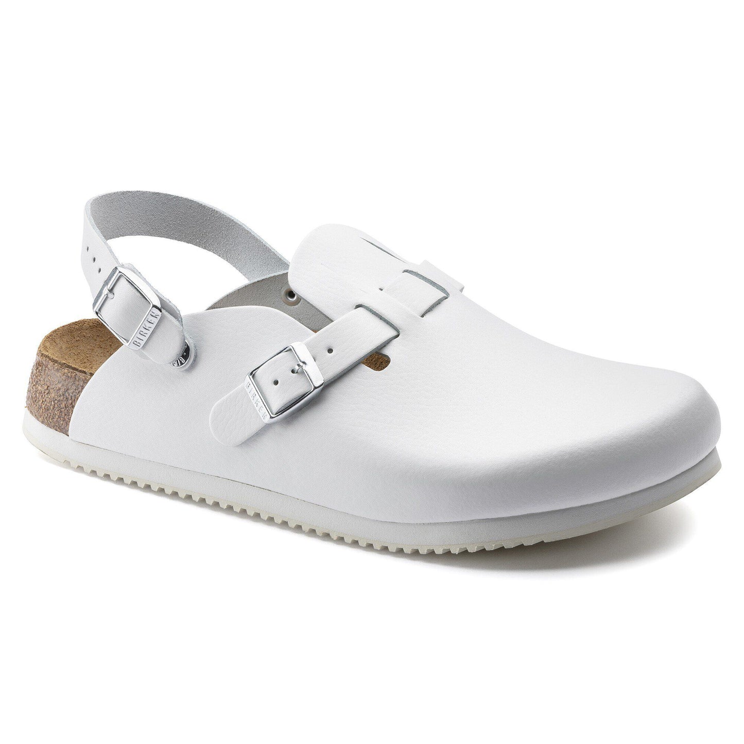 Kay SL Soft Footbed Birko-Flor - White