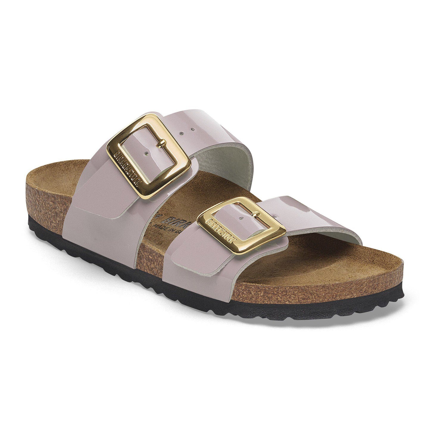 Sydney Cushion Buckle Birko-Flor Patent - Patent Faded Purple