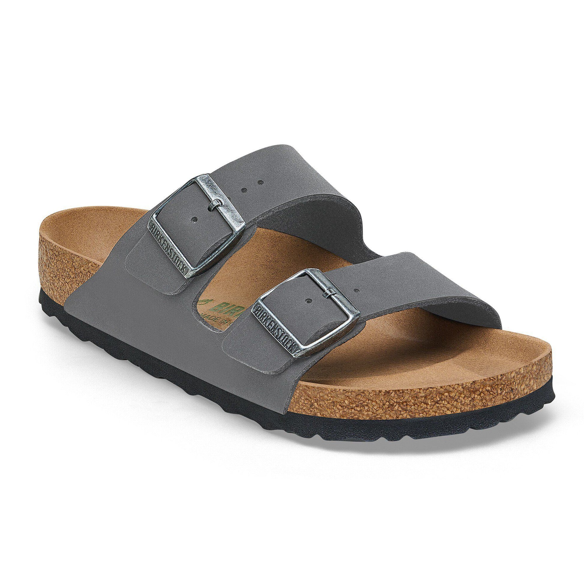 Arizona Vegan Birko-Flor Nubuck - Concrete Gray