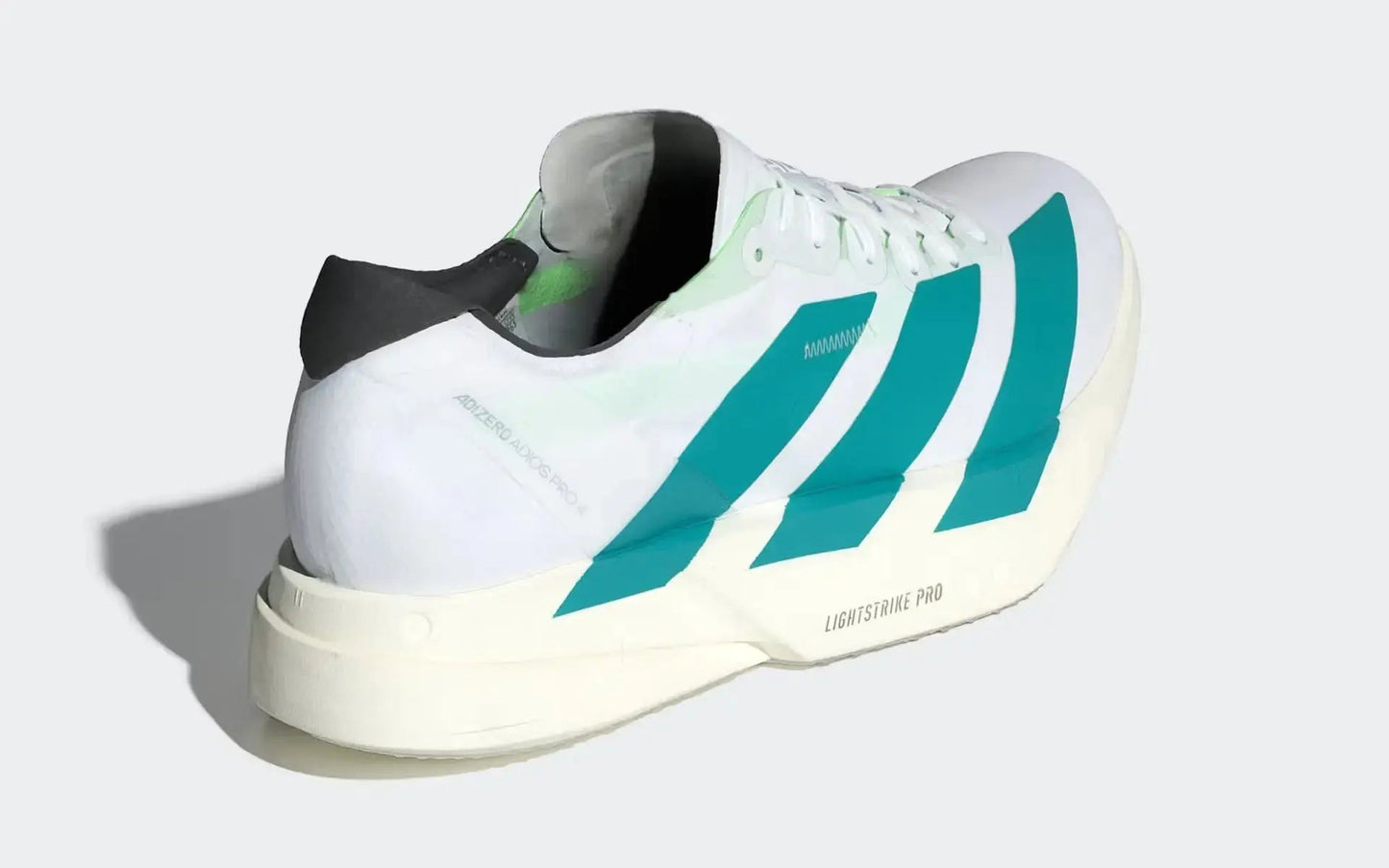 Adidas Adizero Adios Pro 4 White Pure Teal