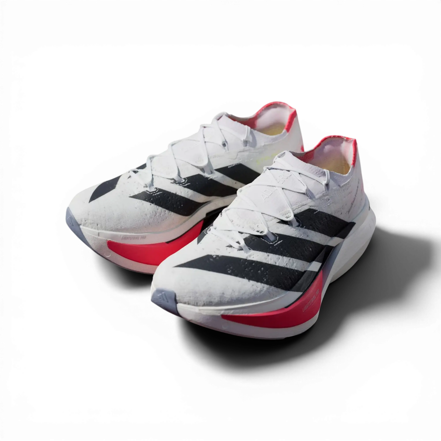 Adidas Adizero Prime X3 Strung Cloud White Lucid Red