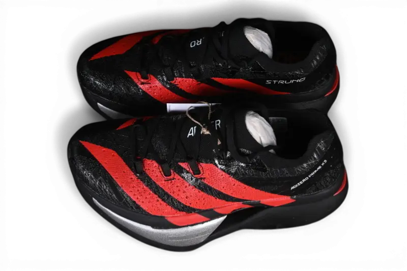 Adidas Adizero Prime X3 Strung Mercedes AMG Black Lucid Red