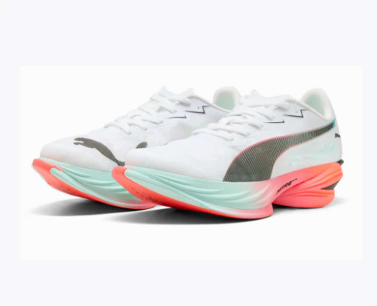 Puma Fast-R Nitro Elite 3 White Glowing Red Mint