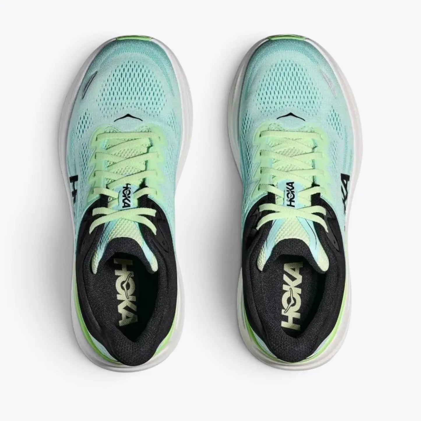Hoka Bondi 9 Luna Moth Blue Spark