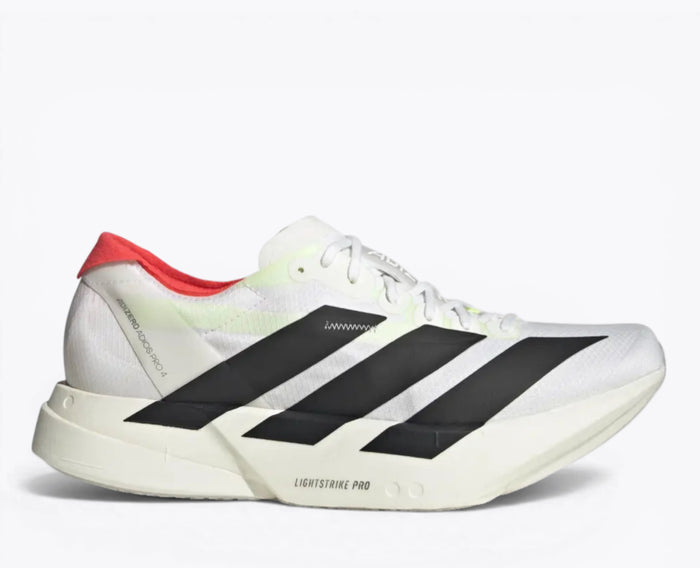 Adidas Adizero Adios Pro 4 White Black Silver